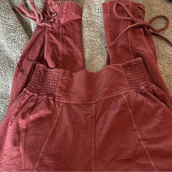 Free People Rust Brown Billie Pant - Picture 7 of 7